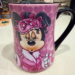 Authentic Disney Parks Minnie Mouse mug “Mornings Arn’t Pretty”
